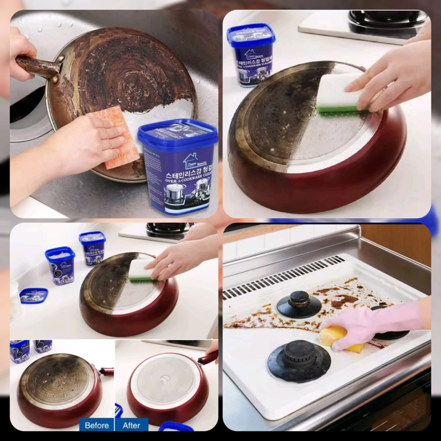 Cookware Cleaner Paste