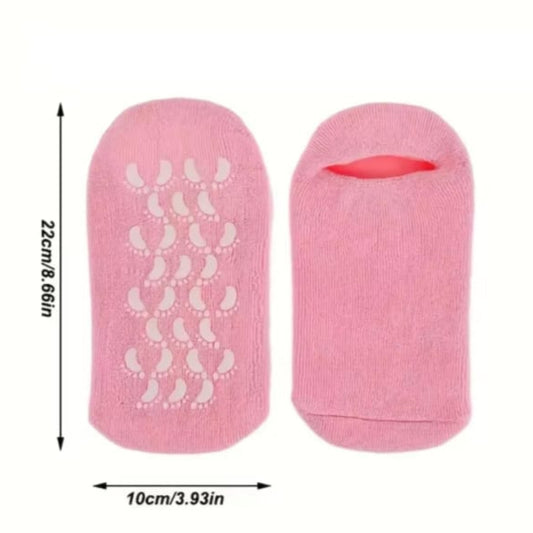 Silicone Moisturizing Gel Socks